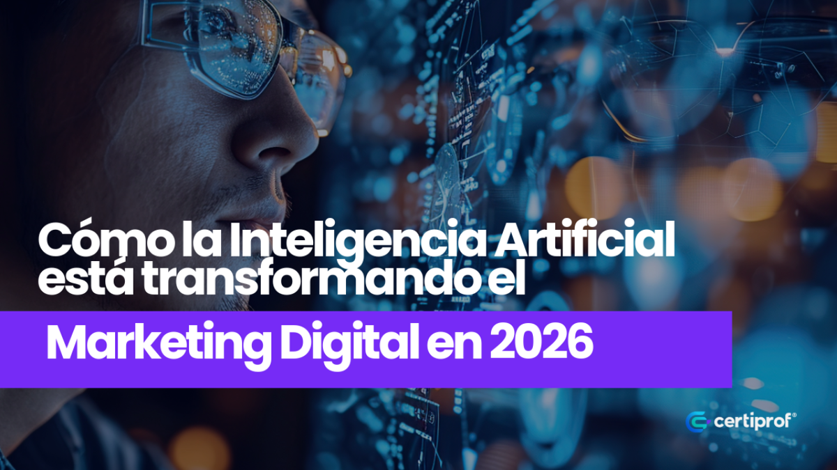 Banner del artículo sobre cómo la Inteligencia Artificial está transformando el Marketing Digital en 2026